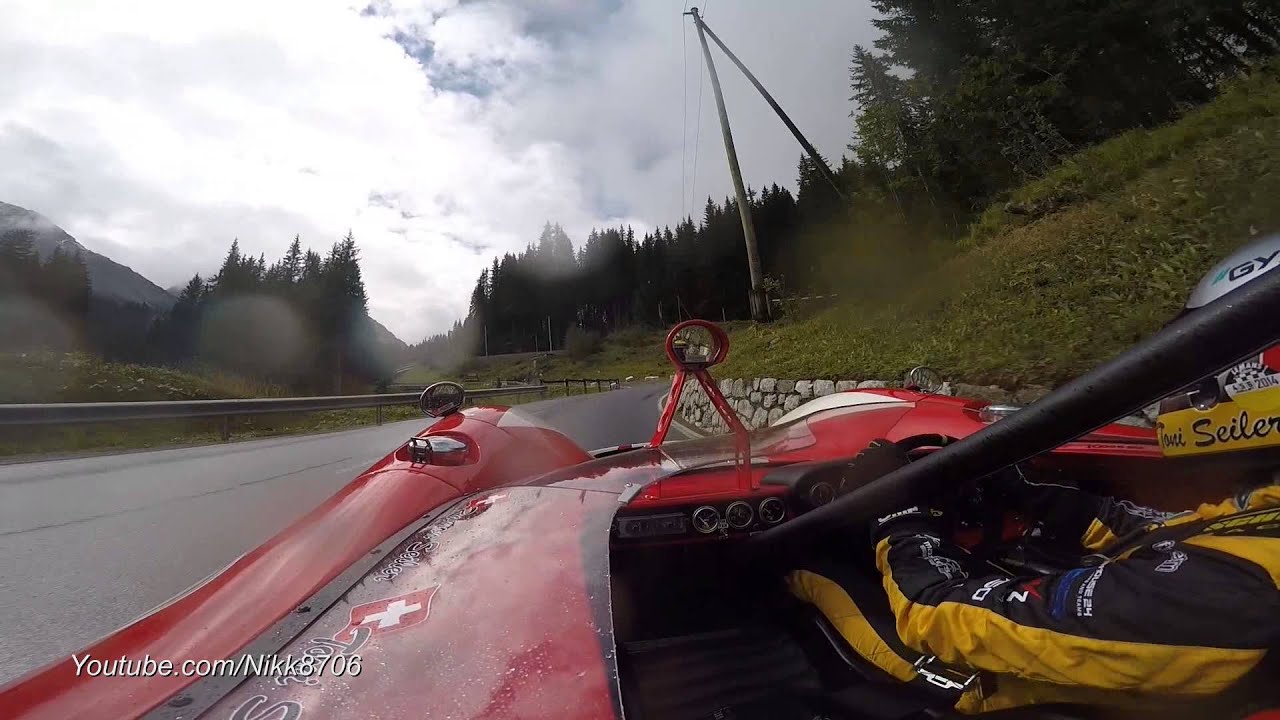 Fast Onboard Hillclimb in a Lola t70, with Toni Seiler