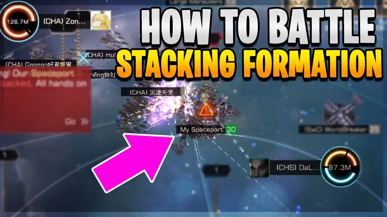 How to Battle Guide *Good vs Bad Stacking Flagship* | Infinite Galaxy