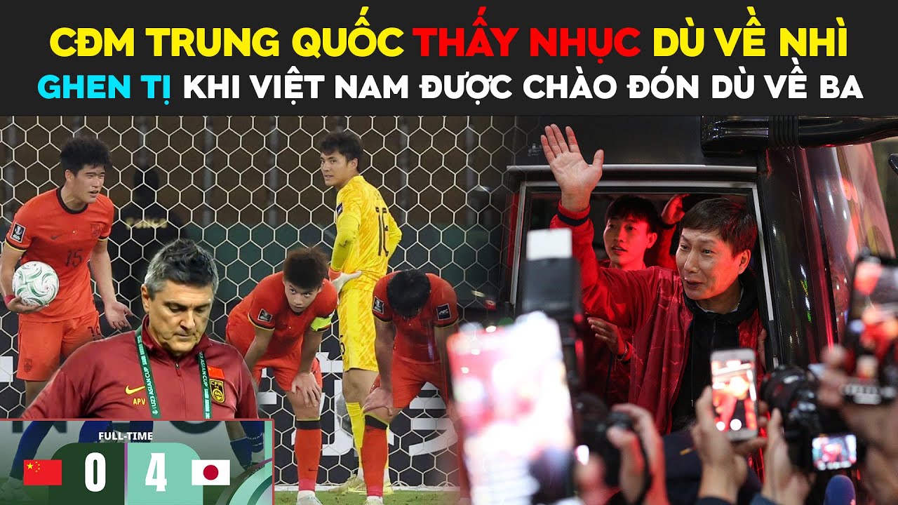 CĐM Trung Quốc Thấy Nhục Dù Về Nhì, Ghen Tị Khi Việt Nam Được Chào Đón Dù Về Ba