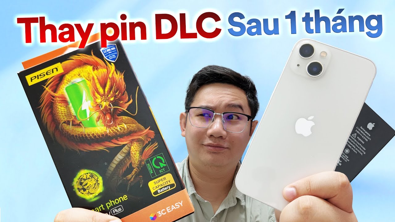 Trải nghiệm thay PIN DUNG LƯỢNG CAO cho iPhone cũ sau 1 th&aacute;ng d&ugrave;ng!