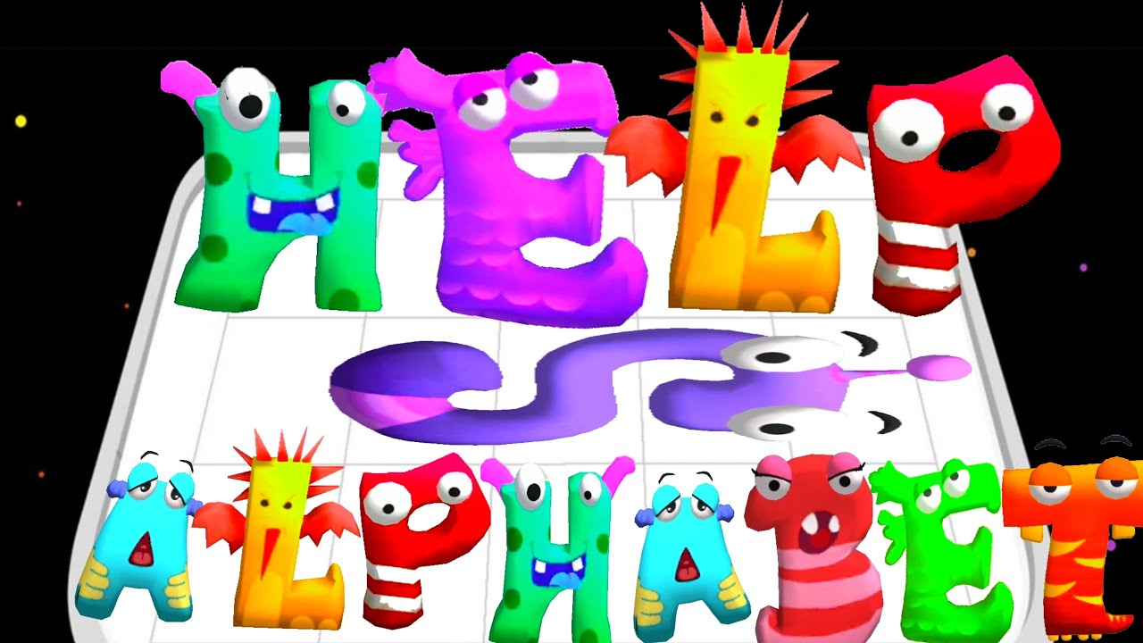 Alphabet Run : Merge Alphabet, ABCD Letter Go, Merge Battle