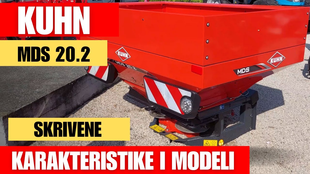 RASIPAČ DJUBRIVA - KUHN  MDS 20.2  -- RECENZIJA