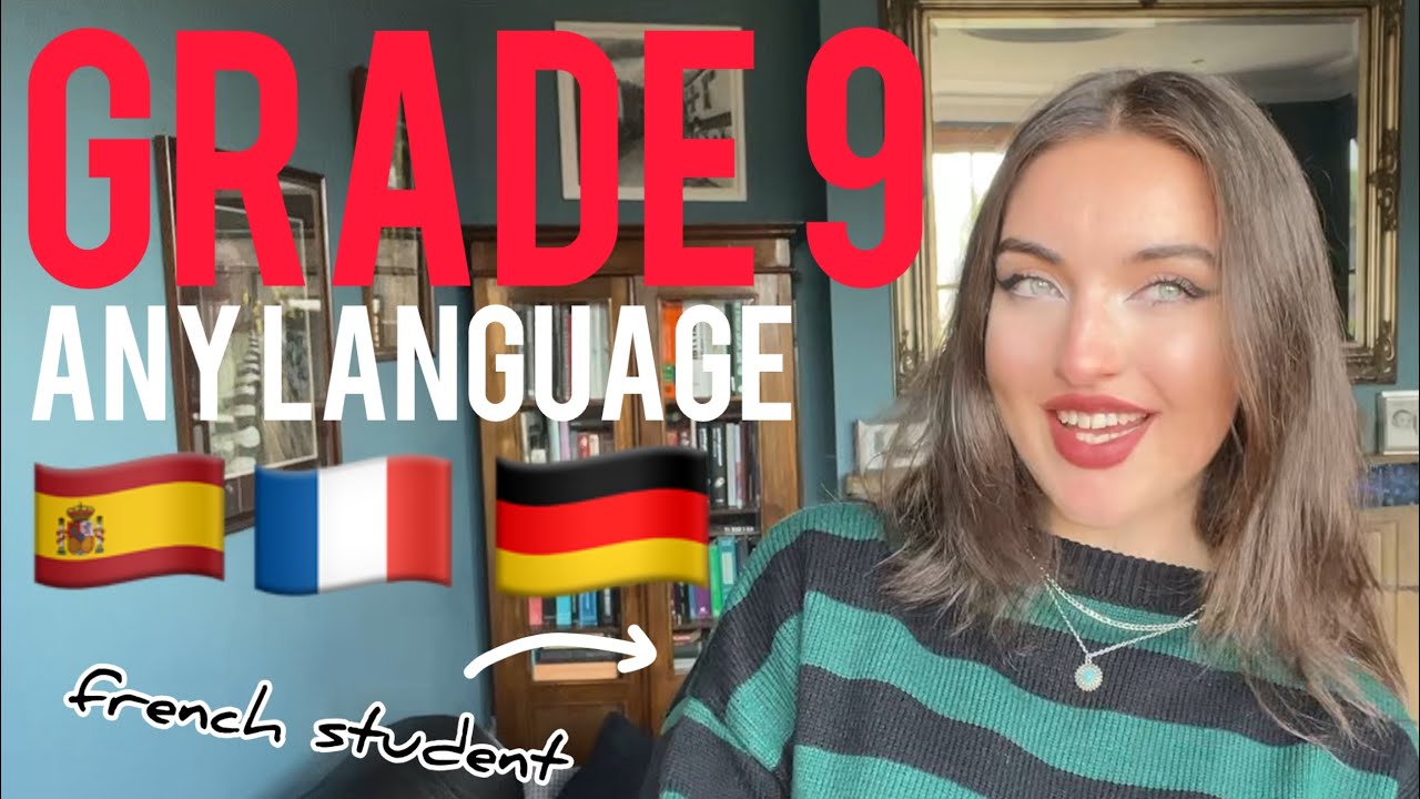 GET A 9 IN ANY GCSE LANGUAGE | REVISION TIPS FOR GCSE FRENCH, GERMAN, SPANISH | Grade 9 Exam Tips