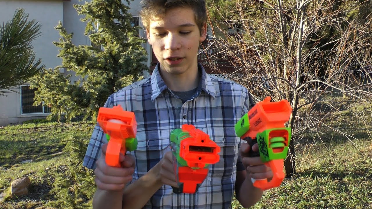 Nerf Proton vs Ripshot vs Ricochet Comparison