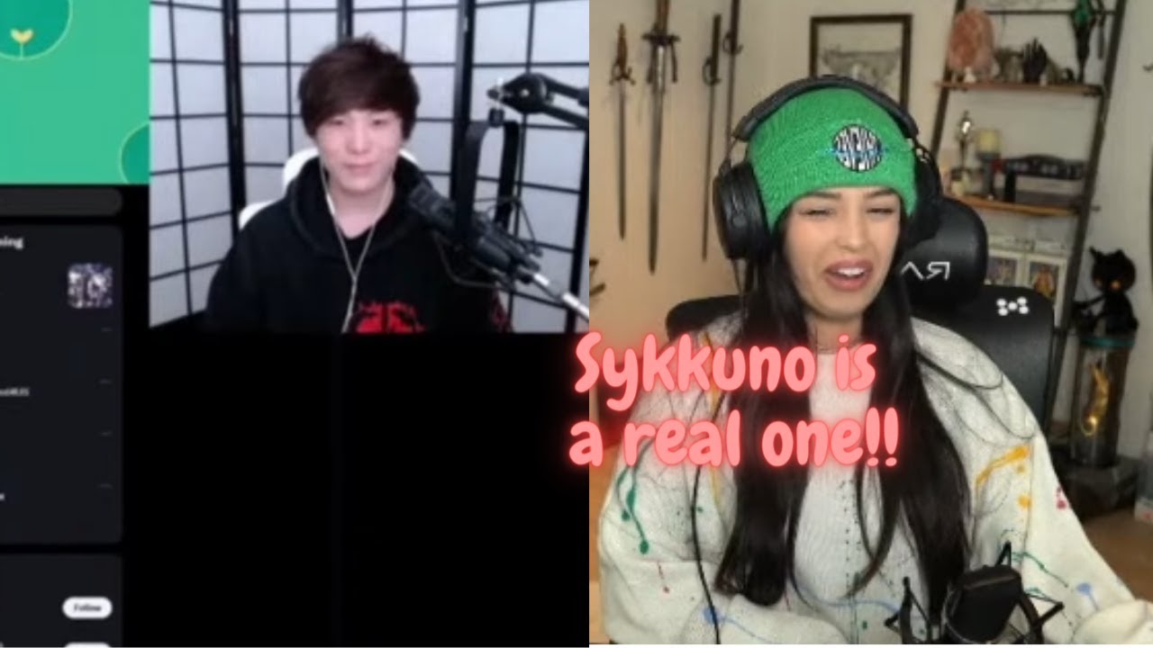 Valkyrae reacts to Sykkuno trying so hard to get one follower for her.