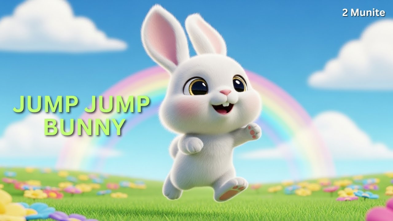 Прыгай, прыгай, зайчик 🐰 | Детские танцевальные песенки | Детские песенки и подвижные танцы