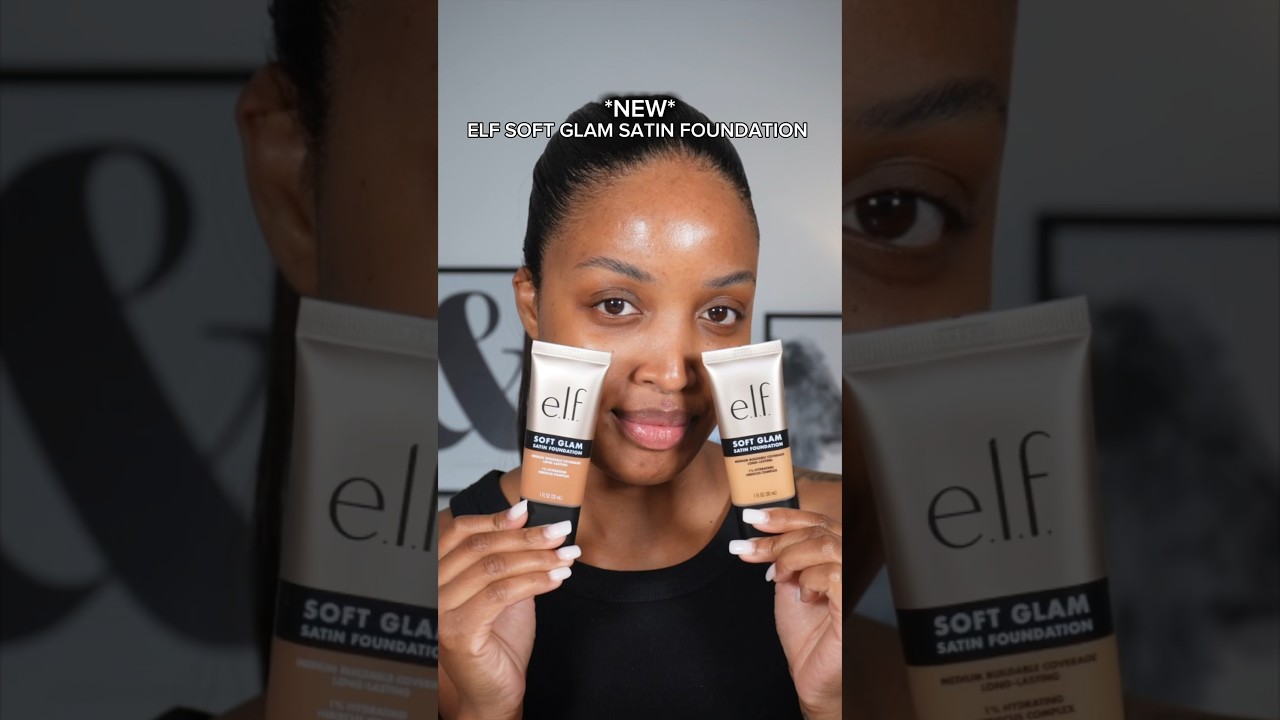 New @elfcosmetics soft glam satin foundation #elfcosmetics #makeup