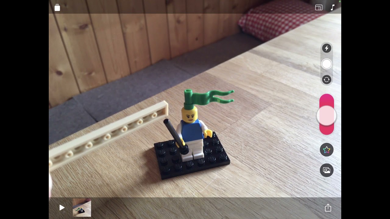 Stopptrick mit iPad-App Clips