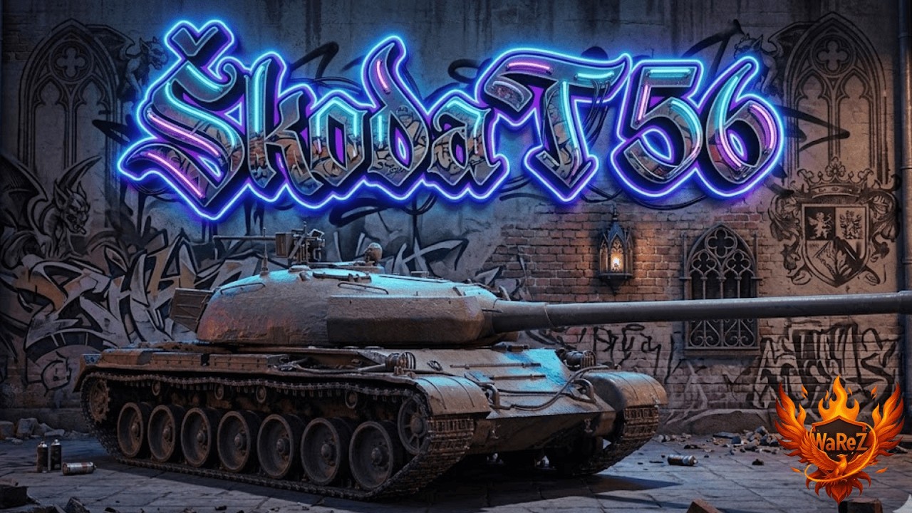 Škoda T 56 попытка в 3 отметку в чудо чудо рандоме