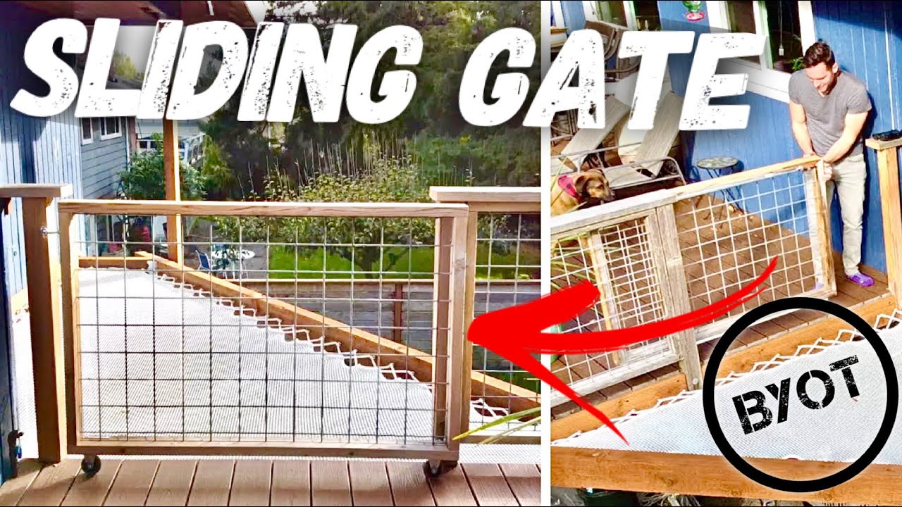 DIY SLIDING GATE