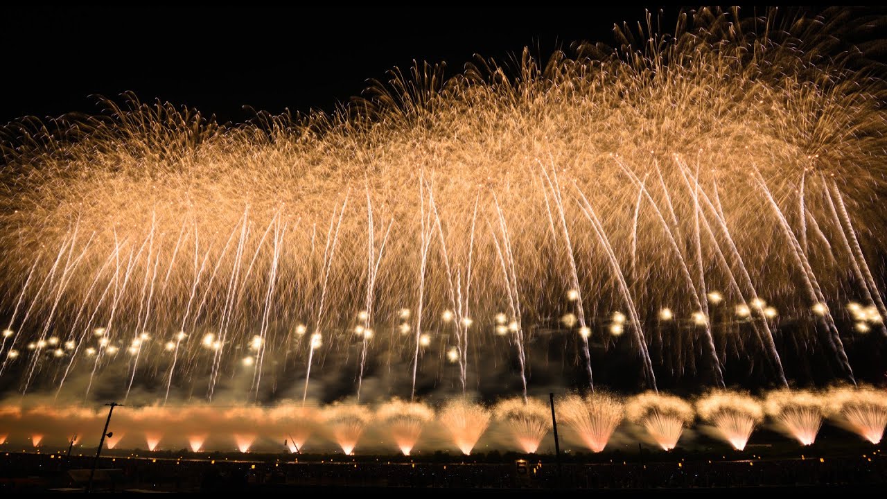 2016　大曲の花火　大会提供花火「歓喜」　交響曲第九　Omagari Fireworks
