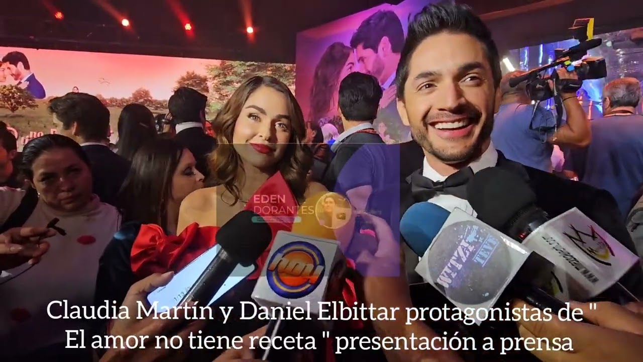 Claudia Martín y Daniel Elbittar protagonistas de 