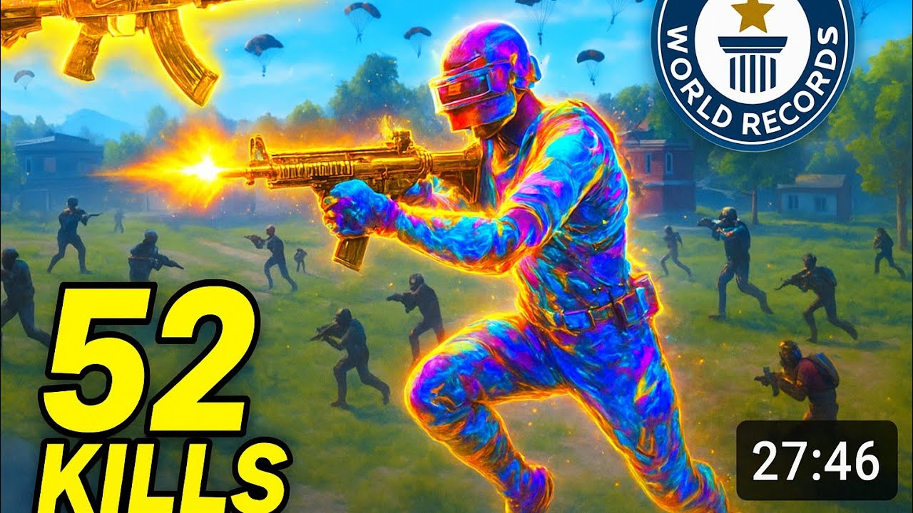 🔥52 KILLS SOLO vs SQUAD &ndash; NEW WORLD RECORD!! | PUBG Mobile&rdquo;