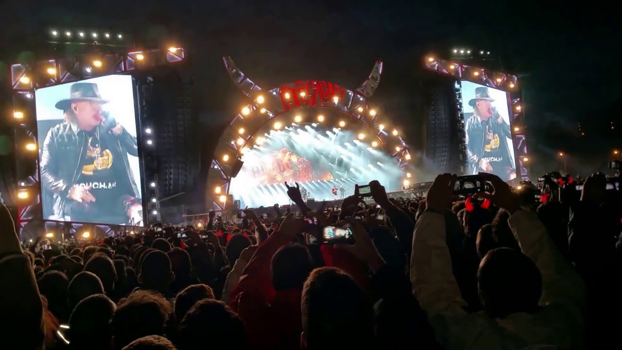 AC/DC & AXL ROSE Opening - Rock or Bust | LIVE IN LISBON 2016
