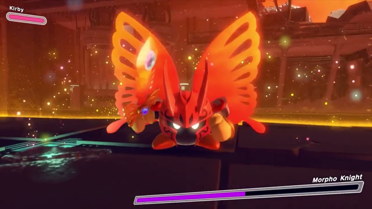 Kirby and the Forgotten Land Boss 19 - Morpho Knight
