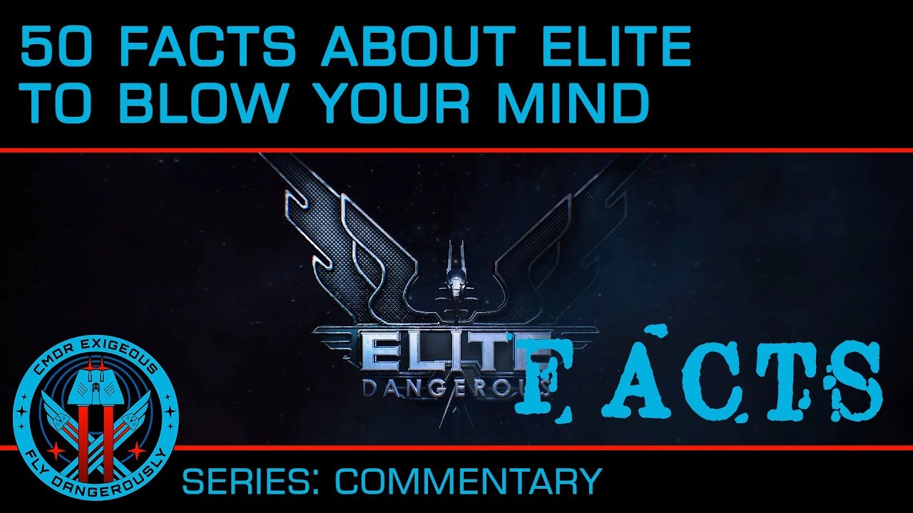 50 главных фактов об Elite Dangerous, которые вы, вероятно, не знали!