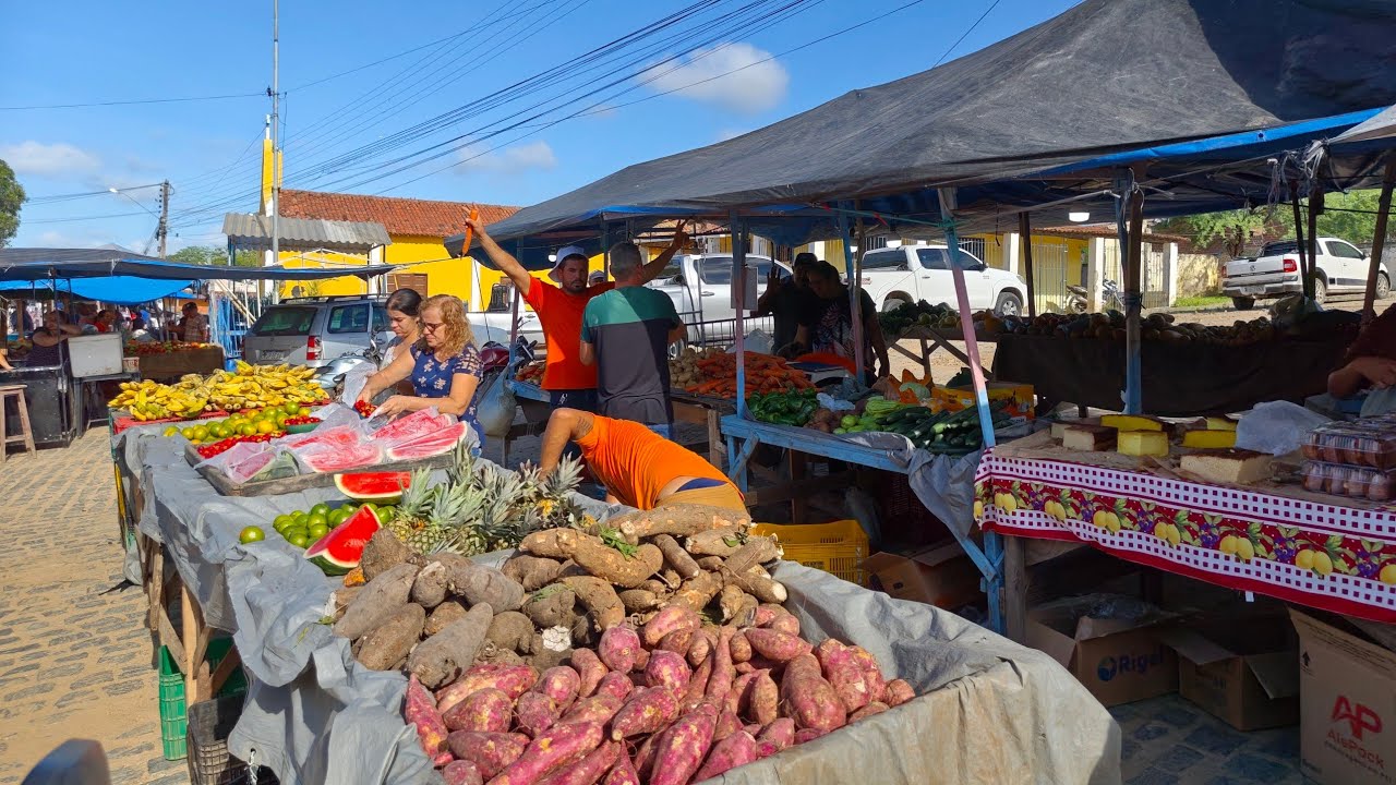 Feira Livre do Sítio Patos, Frei Miguelinho - Pernambuco, 14 de março de 2026