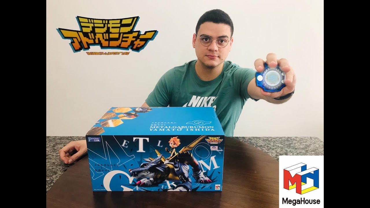 Unboxing MetalGarurumon & Ishida Yamato Megahouse Precious G.E.M. - Digimon - #11
