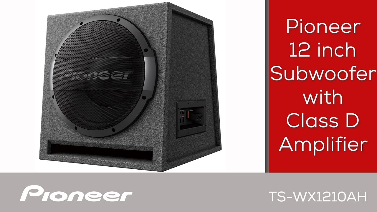 Pioneer TS-WX1210AH - What's in the Box?