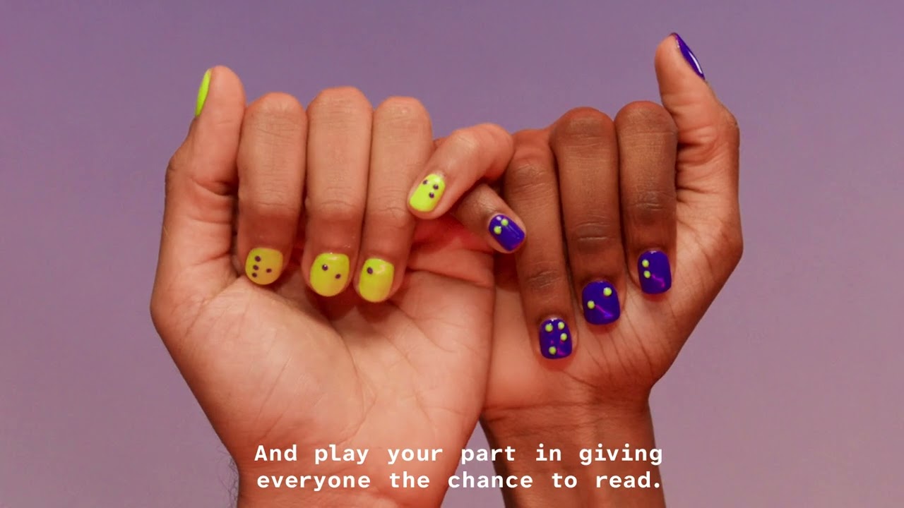 CNIB Braille Nails (английские субтитры)