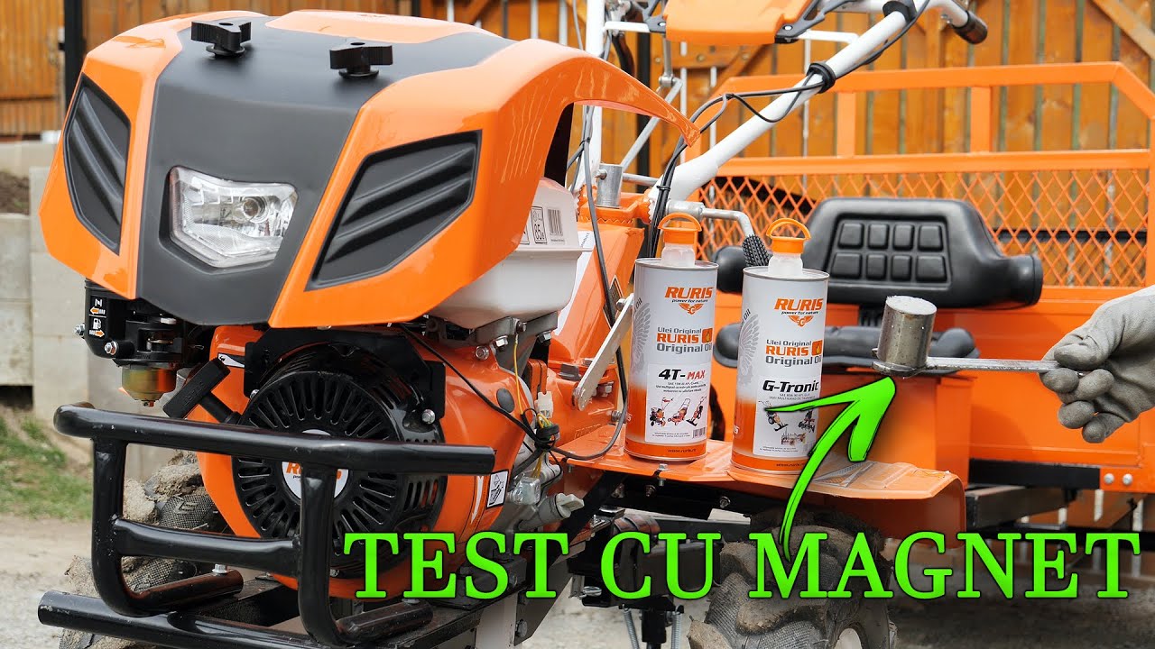 Ce am găsit în Motosapa RURIS 915?! Test cu magnetul pentru pilitură din ulei!