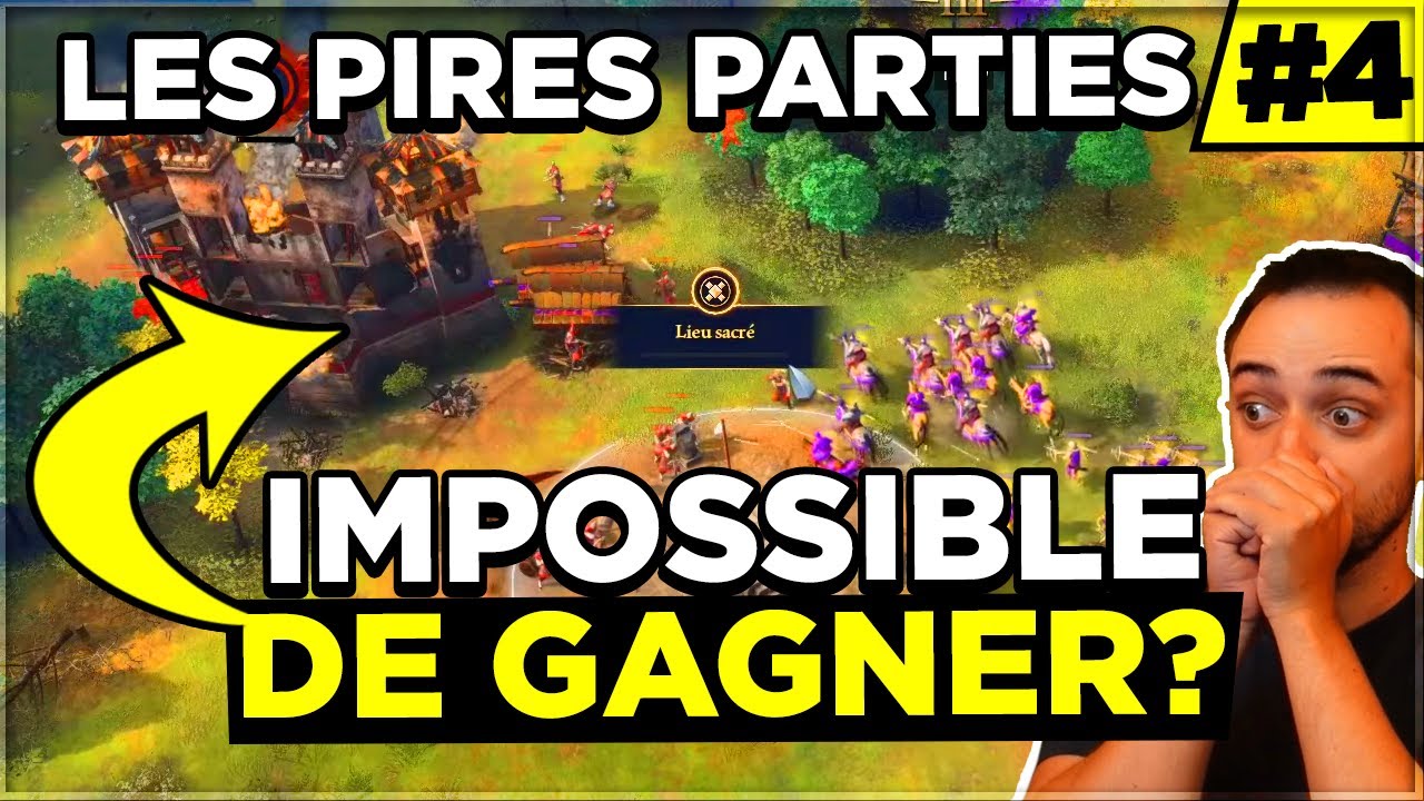 Age Of Empires 4 | IMPOSSIBLE DE GAGNER ?! | Les PIRES PARTIES #4 [FR]