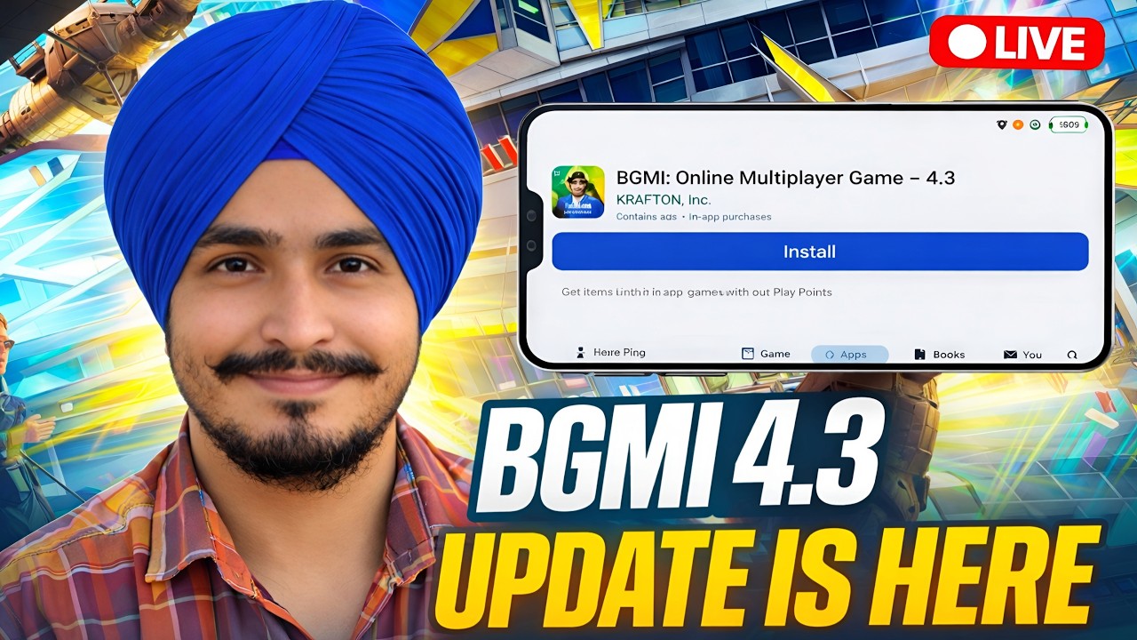 🔴 BGMI 4.3 UPDATE LIVE 😱| FIRST GAMEPLAY + OP FEATURES🔥#bgmi #live #shortsfeed #shortslive
