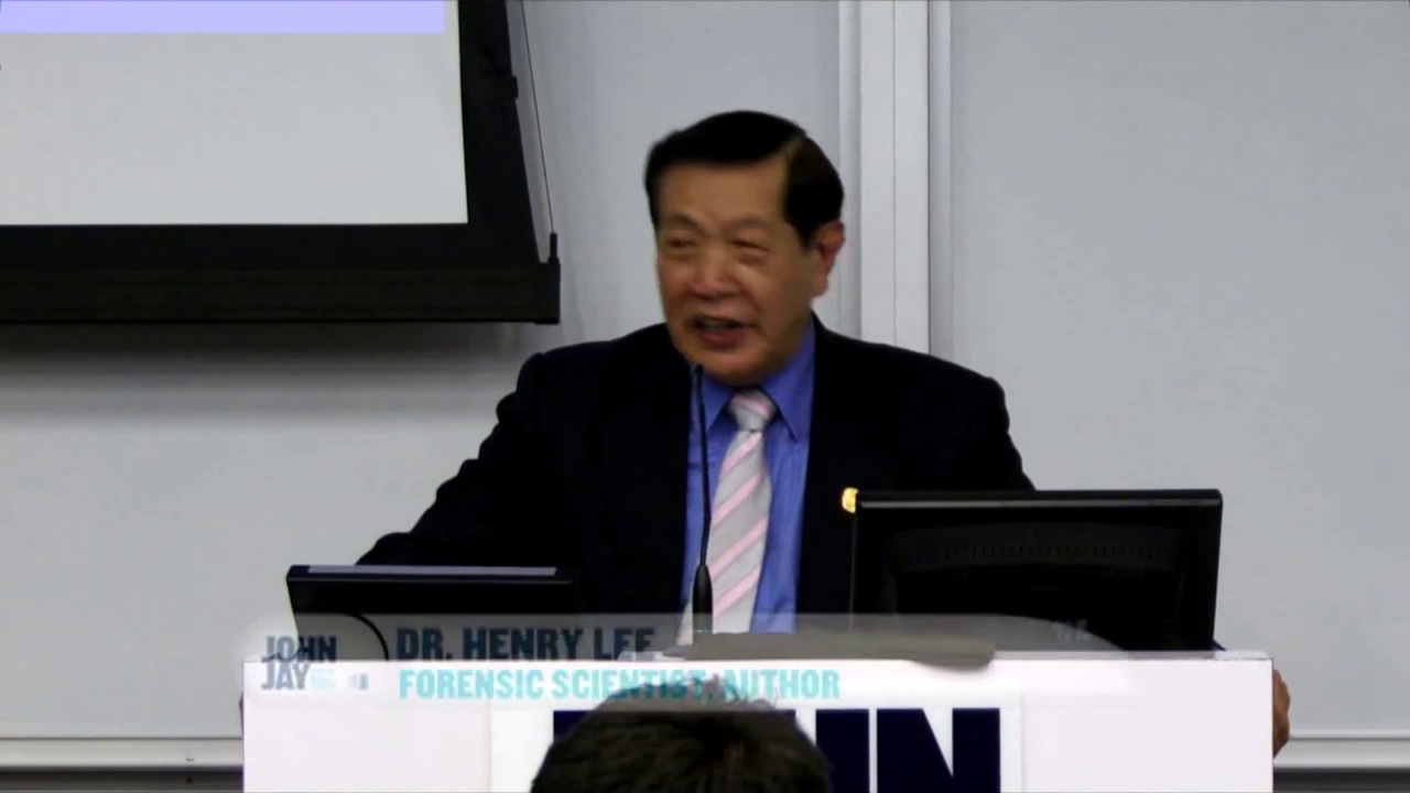 Watch  Dr. Henry Lee, Forensic Scientist Lecture at John Jay College of Criminal Justice