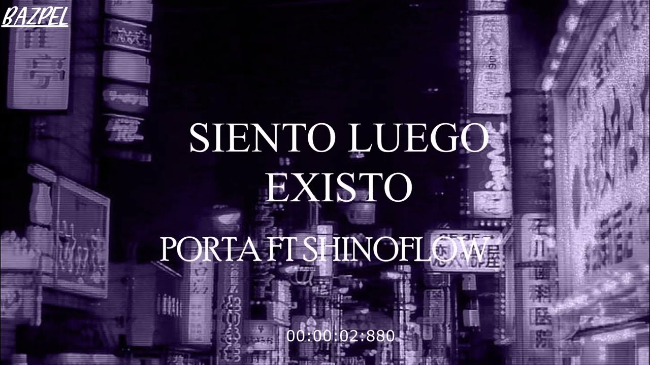 SIENTO LUEGO EXISTO - PORTA (letra)