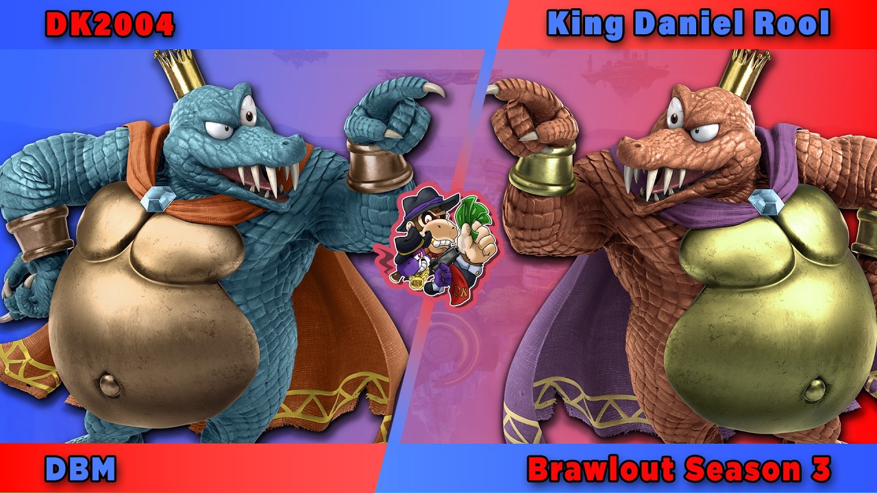 DK2004 vs. King Daniel Rool | DBM™ Brawlout