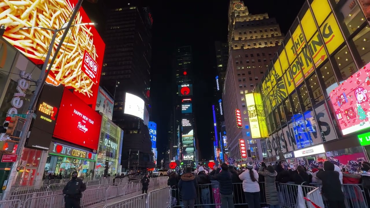 New Year’s Eve in Times Square