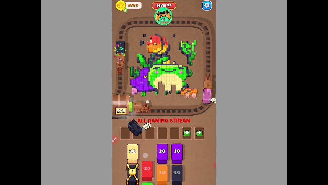 Flow Puzzle Level 77 Gameplay 