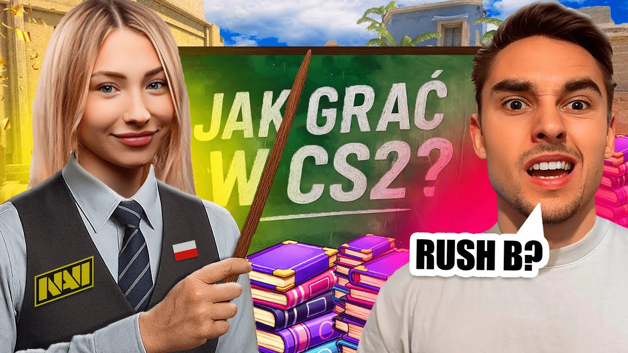 MISTRZ ŚWIATA UCZY MNIE GRAĆ W CS2!😱(EX. NAVI PLAYER)