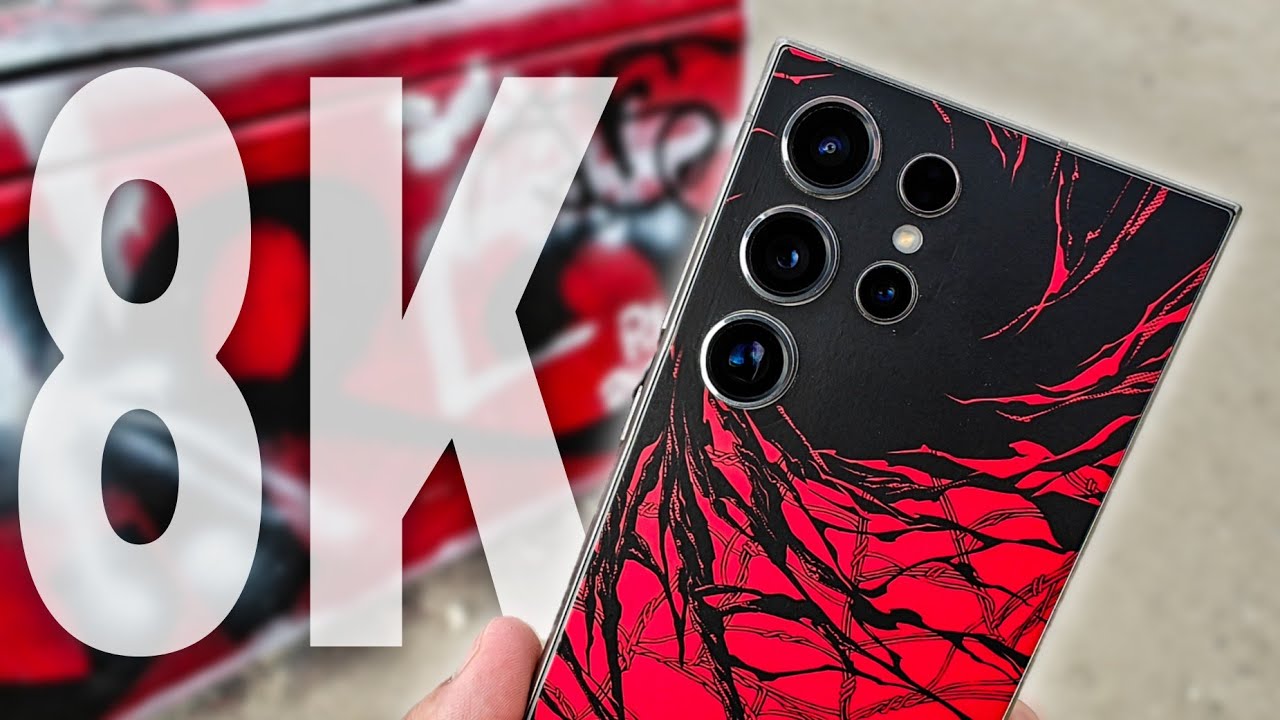 Тест видео 8K на Samsung Galaxy S24 Ultra!