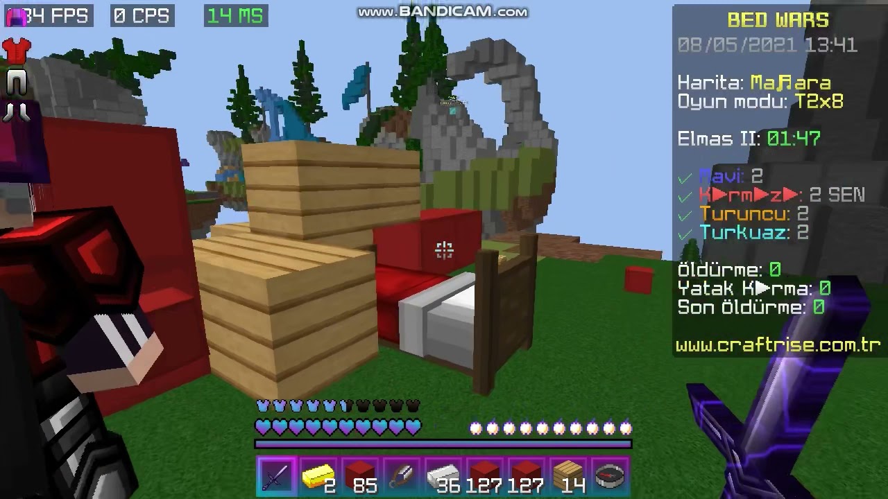 Bettkrieg! - Minecraft