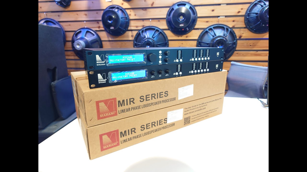 Giới Thiệu MARANI MIR | DSP 48-bit, FIR 512 Taps & Bộ Xử Lý Chuyên Nghiệp