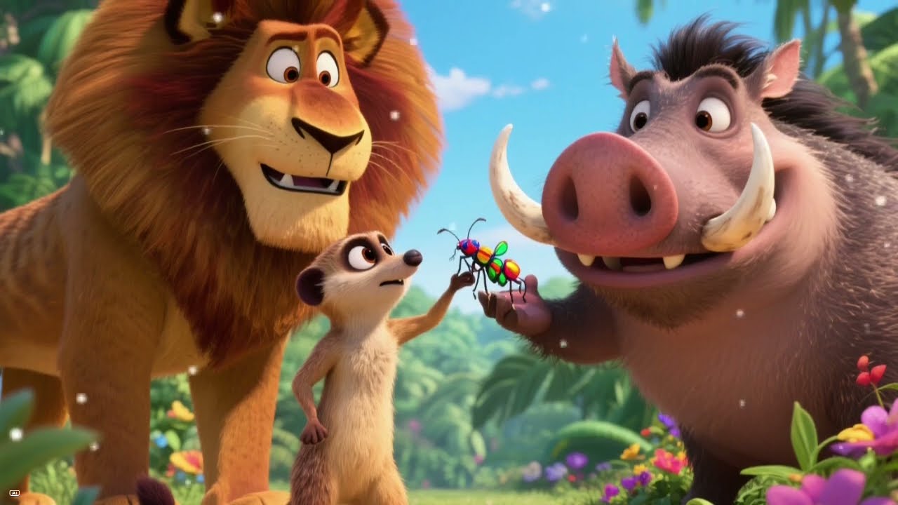 🦁 The Lion King – Simba’s Journey | Brave Little Lion Learns to Be King | Kids Short Film