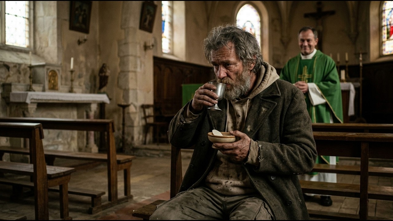 JESÚS DESCUBRIÓ QUIÉN ROBABA LA HOSTIA Y EL VINO DE LA IGLESIA… Y NADIE PODÍA CREER QUIÉN ERA