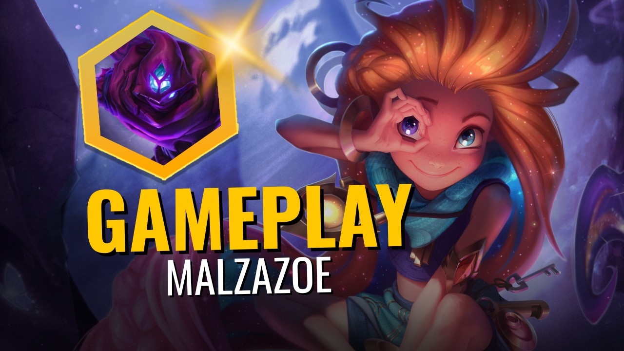 TFT - The Malzahar and Zoe comp is totally overpowered!!! - Sep 16