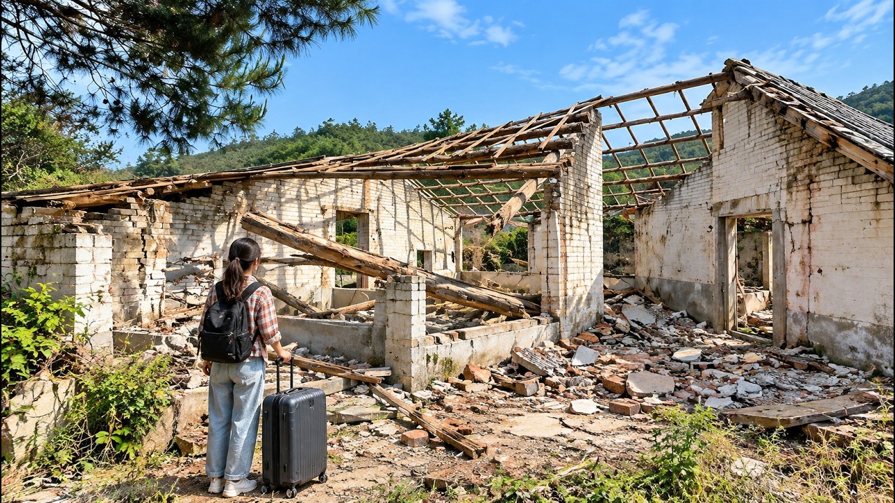 With Nowhere to Live, She Turns a 40m&sup2; Old Pigsty Into a Beautiful Home