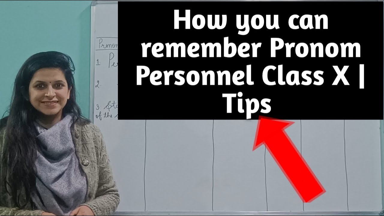 How you can remember Pronom Personnel| Class X | Tips