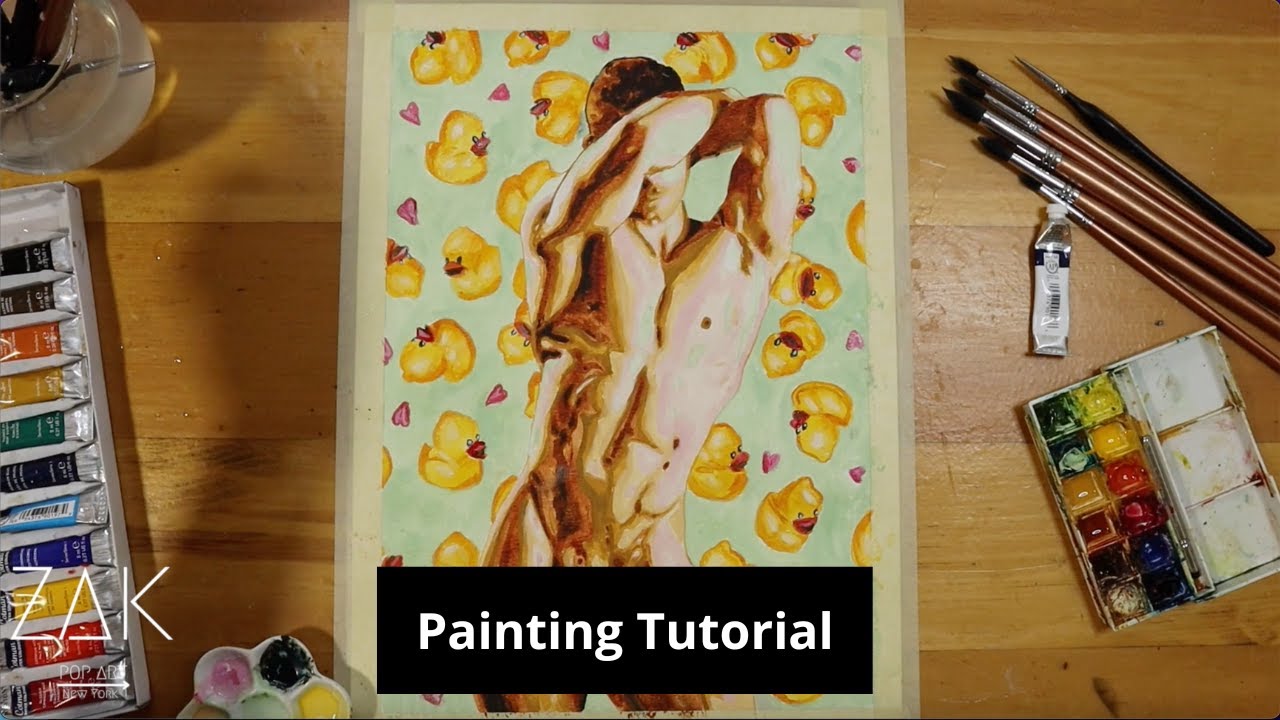 Painting Tutorial Time lapse Episode (60) 