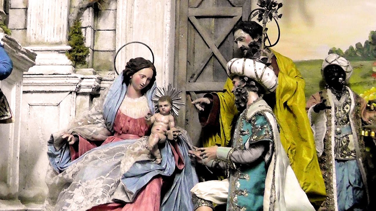 Presepe in stile napoletano
