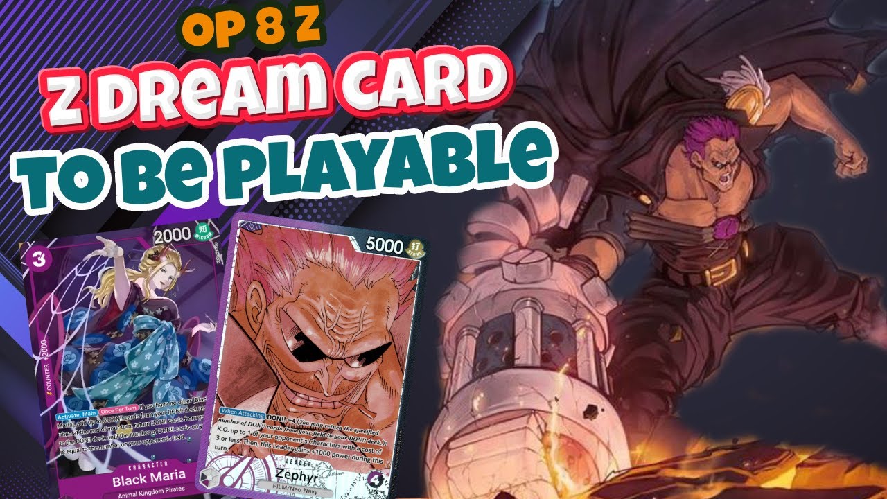 OP8 Zephyr, Black Maria Was Very Needed