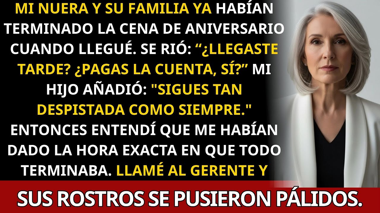 Mi nuera me dio la hora falsa para humillarme. Entonces hice algo que no esperaban.