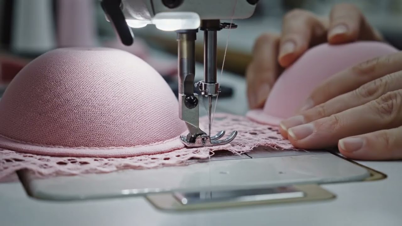 Inside the Bra Factory: Molded Bra Cups Manufacturing (Full Process)