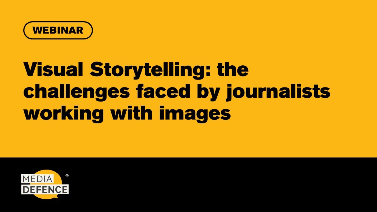 Visual Storytelling: the challenges faced by journalists working with images