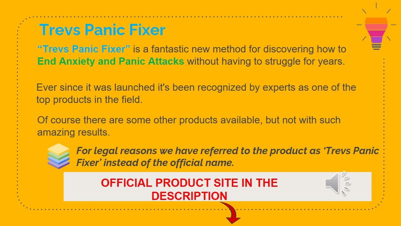 Trevs Panic Fixer - ♚User Verdict!♚