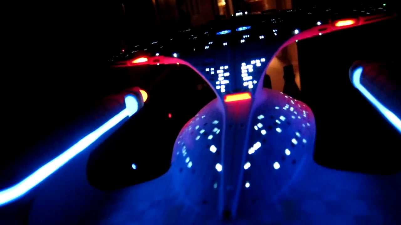 Star Trek Enterprise NCC-1701 D AMT/ERTL LED Lit Model