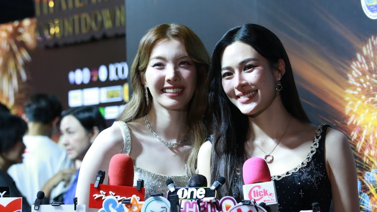 "หลิง-ออม" อวยพรส่งท้ายปี ในงาน Amazing Thailand Countdown 2026 " 🤍❣️